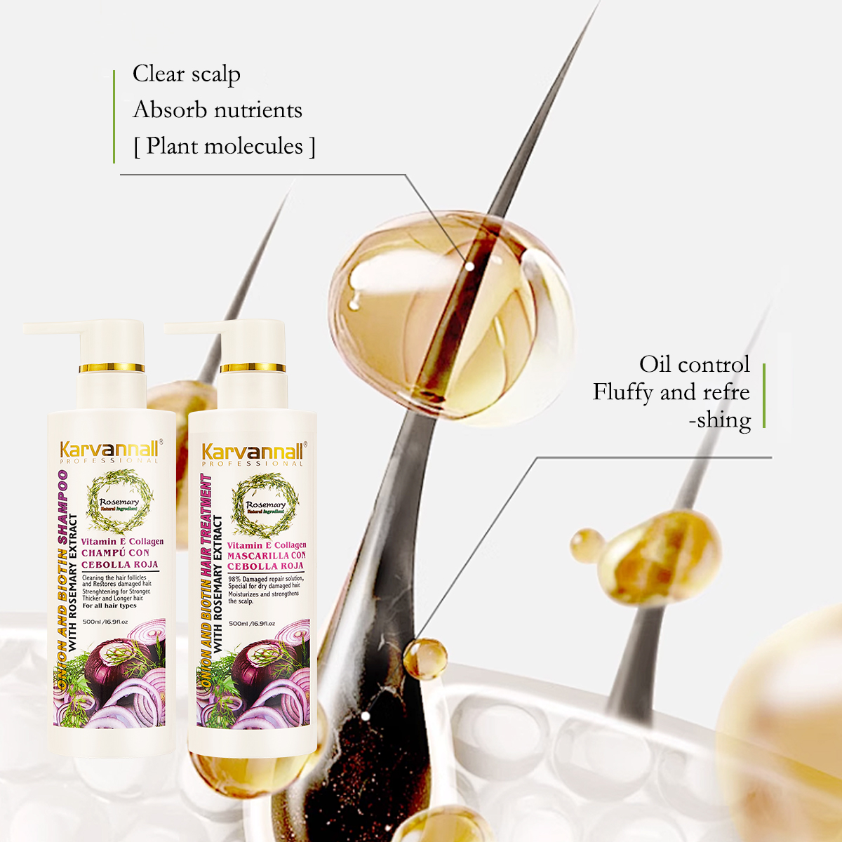 Rosemary Biotin Anti-Hairfall Shampoo - Image 13