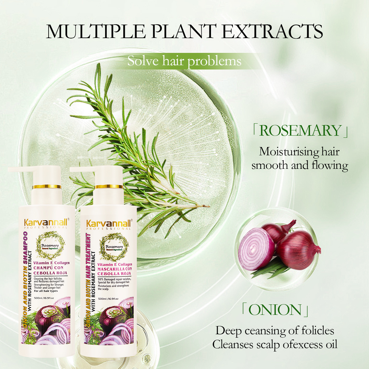 Rosemary Biotin Anti-Hairfall Shampoo - Image 16